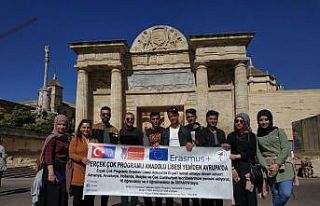 Vanlı lise öğrencileri İspanya’da staj yaptı