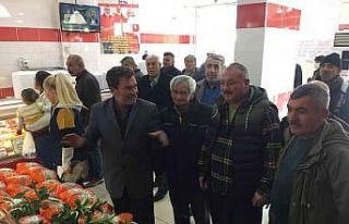 Vatandaşlar ucuz ete akın etti