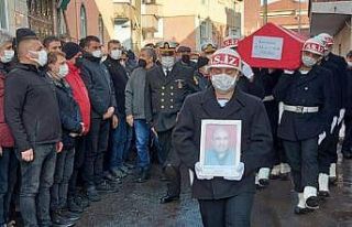 Vefat eden Kore gazisi törenle son yolculuğuna uğurlandı
