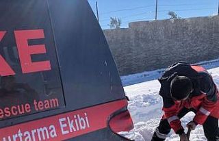 Vücudu yanan bebeğin imdadına UMKE yetişti