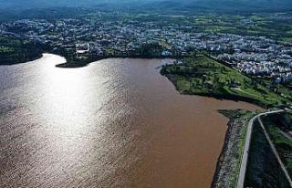 Yağışlardan sonra kuruyan baraj yeniden doldu