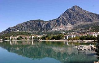 Yağışlarla birlikte Eğirdir Gölü su kotu 915,18...