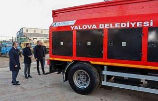 Yalova Belediyesi araç filosunu büyütmeye devam...