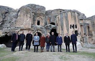 Yargıtay üyeleri Frig Vadisi’ne hayran kaldı