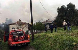 Yatağan’da ev yangını