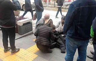 Yaya geçidini kullanan 13 yaşındaki genç kız...