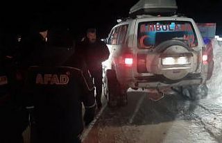 Yaylada mahsur kalan 4 kişilik aile 36 saatlik çalışma...