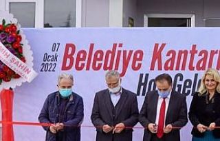 Yeni belediye kantarı hizmete açıldı