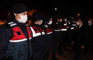 Yeni yıla görevi başında girdiler