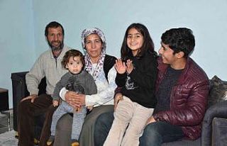 Yeni yıla, yeni evlerinde girdiler