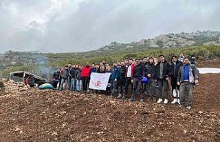 Yeni yılın ilk uçuşu Çardak’tan