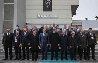 YÖK Başkanı Prof. Dr. Erol Özvar, Atatürk Üniversitesi...