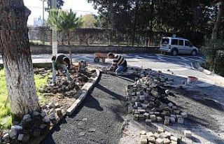 Yol tamiratları devam ediyor