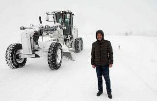 Yozgat’ta kapanan 247 köy yolu için çalışma...