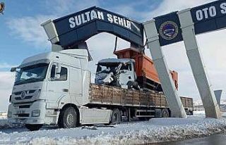 Yüksekliği doğru hesap edemedi sanayinin kapısını...