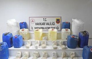 Yüksekova’da İHA destekli operasyonda 30 kilo...