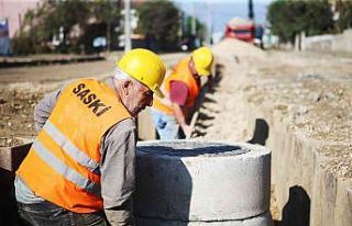 Yunus Emre Mahallesi’ne bin 200 metrelik yeni altyapı...
