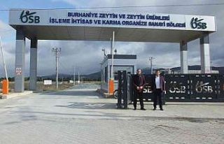 Zeytin OSB’de fabrikalar çalışmaya başladı