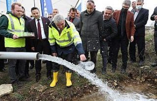 13 mahalleye kesintisiz içme suyu sağlayacak sondaj...