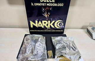 1703 gram uyuşturucu ele geçirildi