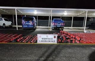 3 bin 500 adet sulama borusunu çalan hırsızlar...