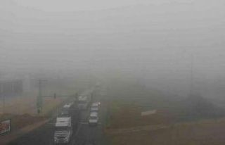 43 ilin geçiş güzergahında yoğun sis: Görüş...