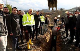 6 milyon liralık kanalizasyon projesine başlandı