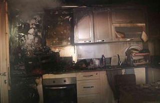 89 yaşındaki adam çıkan yangında dumandan etkilenerek...