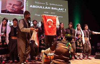 Abdullah Balak’ı anma gecesine yoğun ilgi