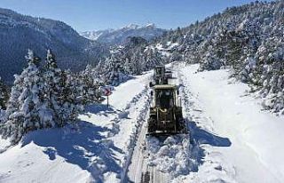 Adana’nın yüksek kesimlerinde kapalı yol kalmadı