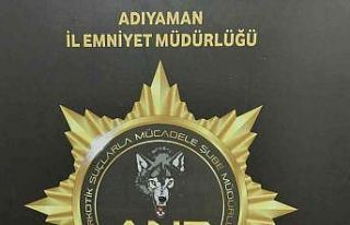 Adıyaman’da uyuşturucu operasyonu