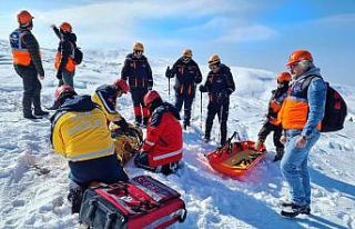 AFAD’tan kış tatbikatı