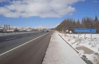 Afyonkarahisar-Konya karayolunda trafik normal seyrine...