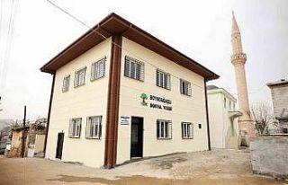 Ağaçlı boyno sosyal tesisi hizmete girdi