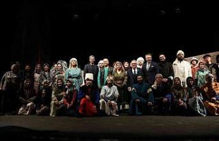 ’Ahi Evran’ Tiyatro Oyunu sahnelendi