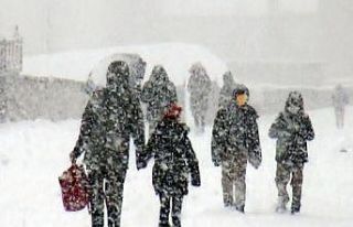 Ahlat’ta kar tatili