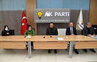 AK Parti Selçuklu Kadın Kolları seçim stratejisini...