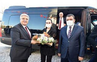 AK Partili Demiröz, Gürkan’ı ziyaret etti