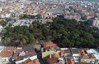 Akhisar Kültürpark’ta yenileme çalışmaları...