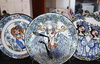 Alanya Belediyesi Çini Kursu aile bütçesine katkı...