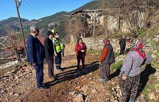 Alanya kırsalındaki yaşlılara sıcak yemek desteği