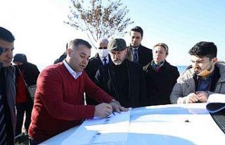 Alanya’da sahil bandı düzenlemesi