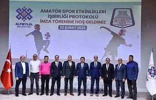 Altıeylül’den çifte protokol