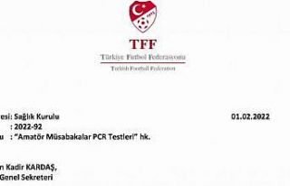 Amatörlerde test zorunluluğu kalktı