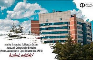 Anadolu Üniversitesi’nden bir ilk