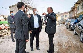 Araban’da doğalgaz çalışmaları sürüyor