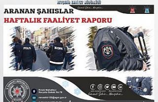 Arama kararı bulunan 8 kişi yakalandı