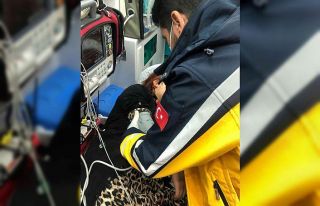 Asansör boşluğuna düşen kadın itfaiye tarafından...