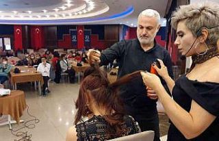 Aydınlı berber ve kuaförler hünerlerini sergileyecek