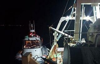 Ayvalık’ta Sahil Güvenlik yasa dışı deniz avcılığına...